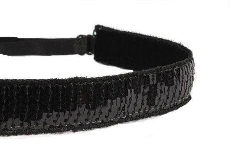 Black Sequin Headband