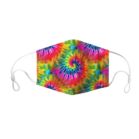 Bright Tie Dye Face Mask