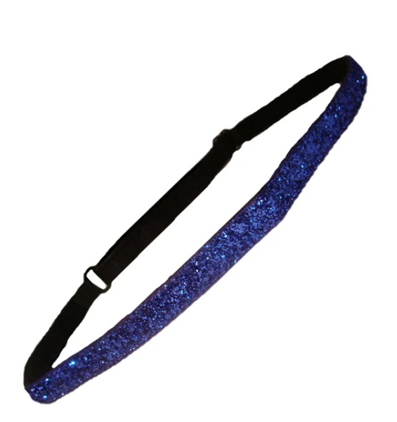 Super Duper Skinny Blue Sparkle Headband