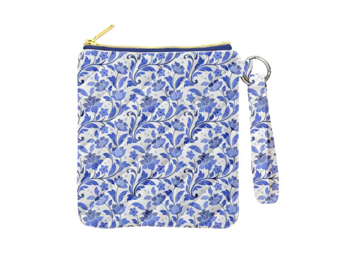 Blue Floral eReader Bag