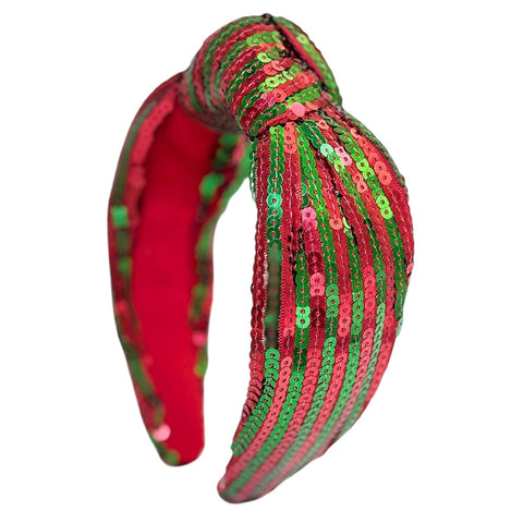 Holiday Sequin Headband