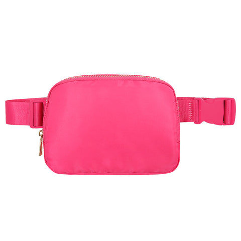 Varsity Fuchsia Waist Bag