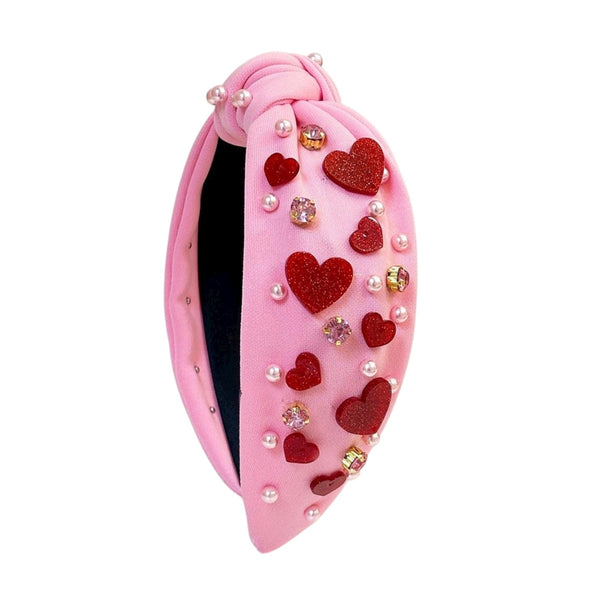 Hearts Aplenty Knot Headband