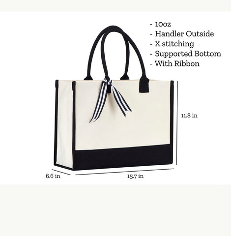 Book Club Canvas Tote Bag