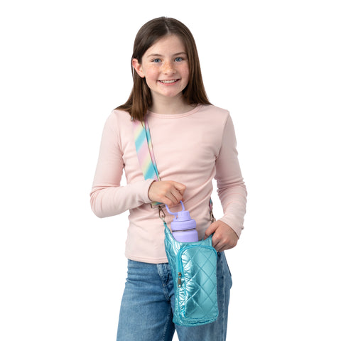 Gold Bottle Bag