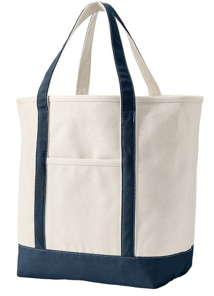 Navy Canvas Tote Bag