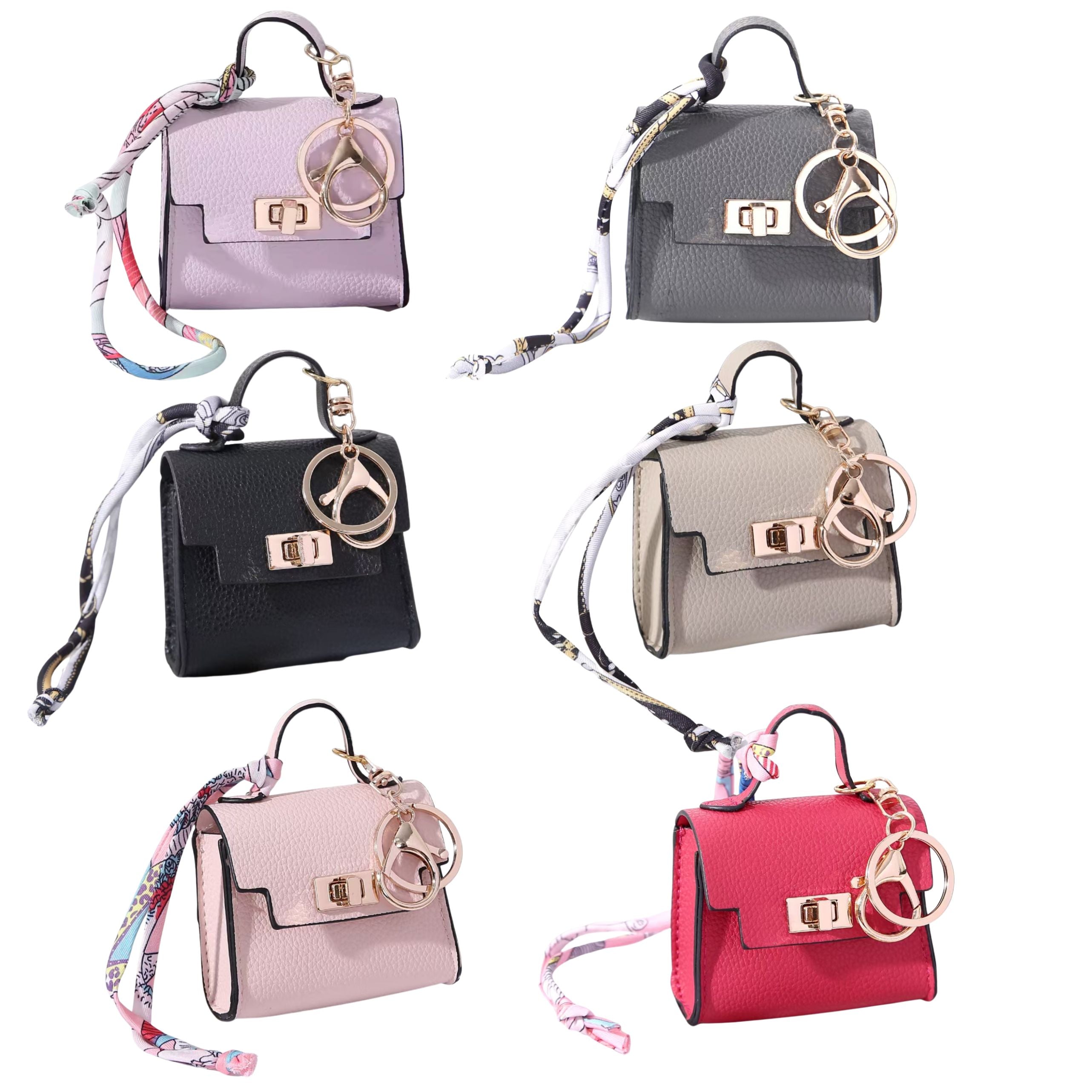 Lonmajins Gold Plated Alphabet Bag Charm - Letter 'G' Keychain, Cute Purse Accessory, Gift For Women - View #5