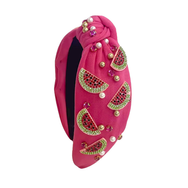 Watermelon Knot Headband