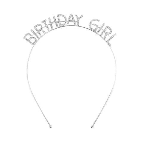 Birthday Girl Rhinestone Headband