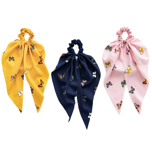 Butterfly Scarf Scrunchies