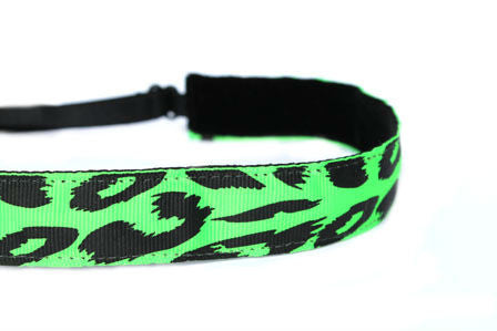 Cheetah Neon Green Headband
