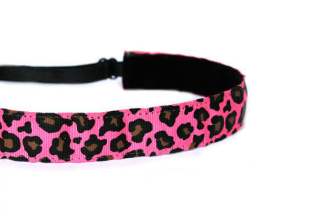 Cheetah Neon Pink Headband
