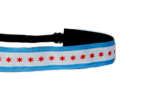 Chicago Flag Headband