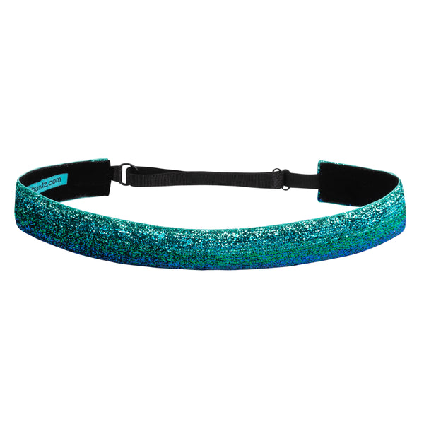 Turquoise Ombre Sparkle Headband