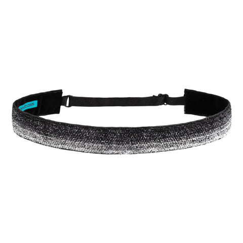 Black Ombre Sparkle Headband