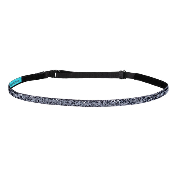 Super Duper Skinny Charcoal Sparkle Headband