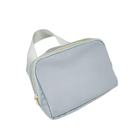 Varsity Gray Waist Bag