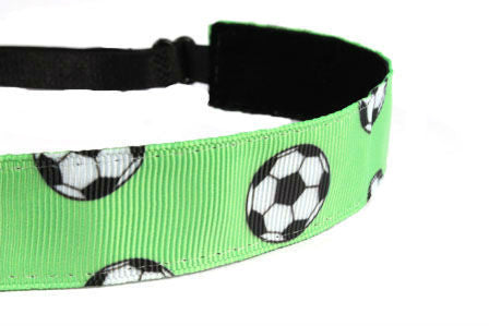 Green Soccer Headband