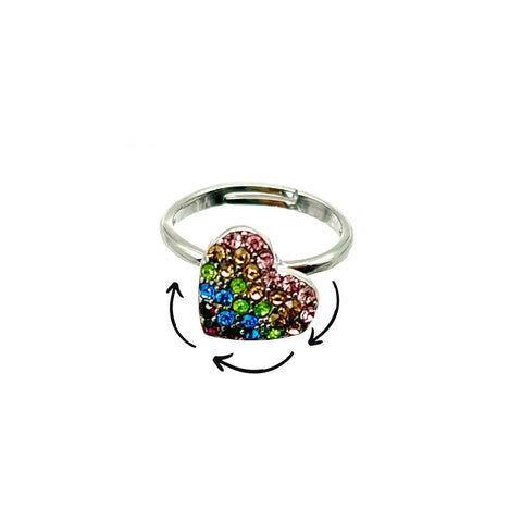 Heart Spinner Ring