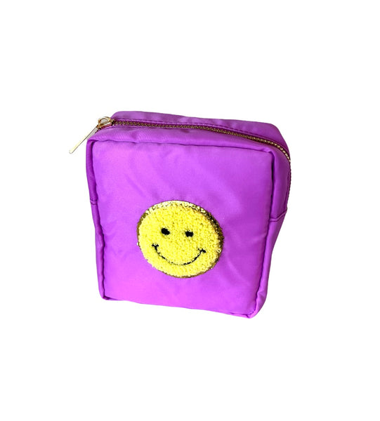 Varsity Smiley Bag