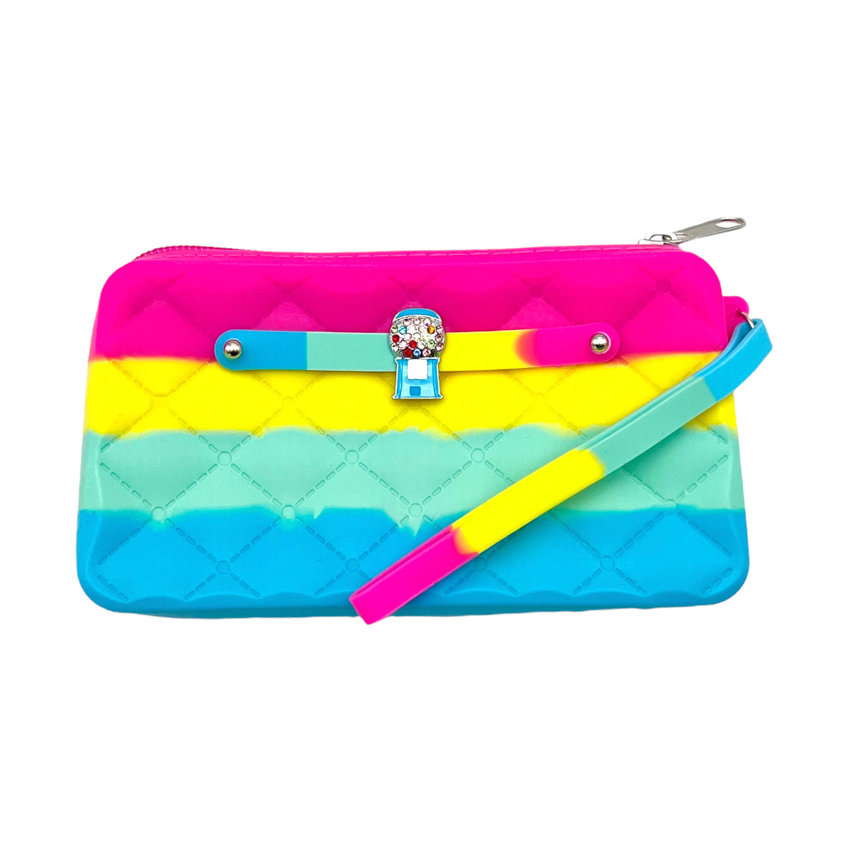 Jelly Rainbow Purse Summer Beach Tote Bag, Transparent Large Handle  Shoulder Handbag on Galleon Philippines