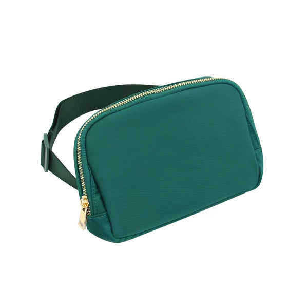 Varsity Hunter Green Waist Bag