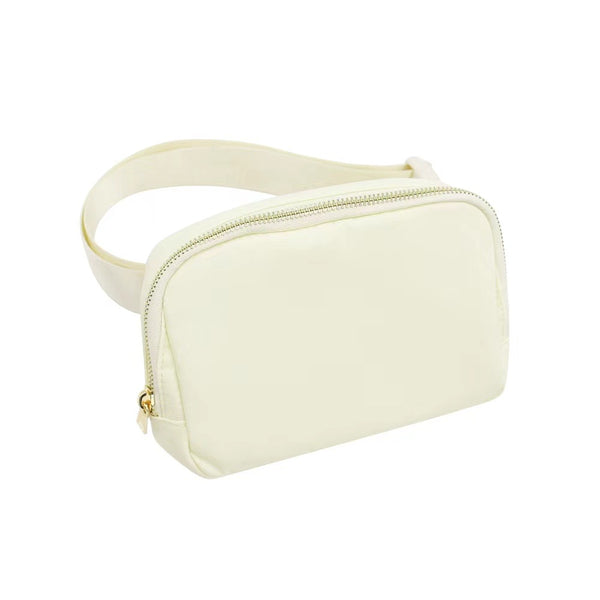 Varsity Ivory Waist Bag