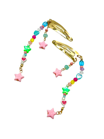 Hair Candy Star Clips