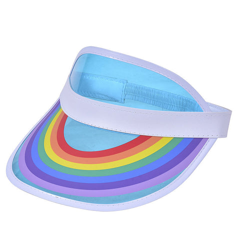 Retro Rainbow Visor