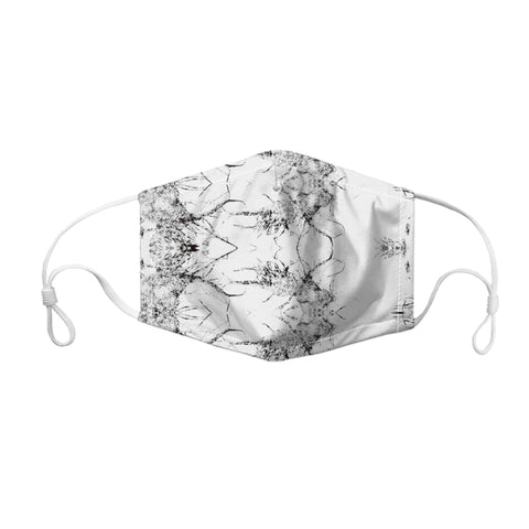 Marble Madness Face Mask