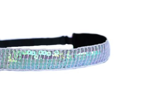 Iridescent Sequin Headband