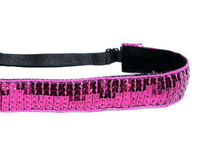 Magenta Sequin Headband