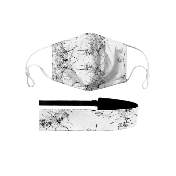 Marble Mask Headband Set