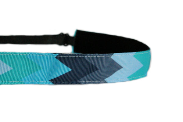 Multi Blue Chevy Headband