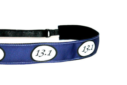 13.1 Half Marathon Navy Blue Headband