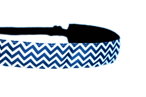 Navy Chevy Headband