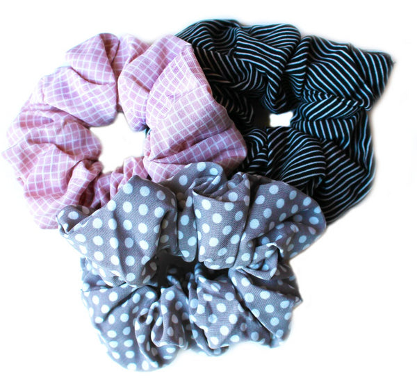 On Trend Pattern Scrunchies