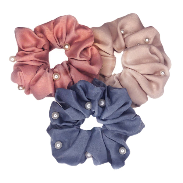 Pearl Scrunchies