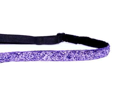 Super Duper Skinny Purple Sparkle Headband