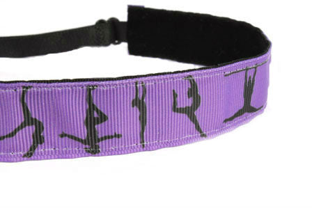Purple Gymnastics Headband