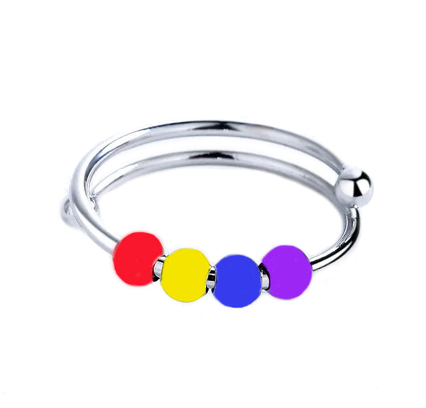 Fidget Rainbow Ring
