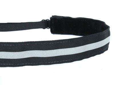 Reflective Black Running Headband