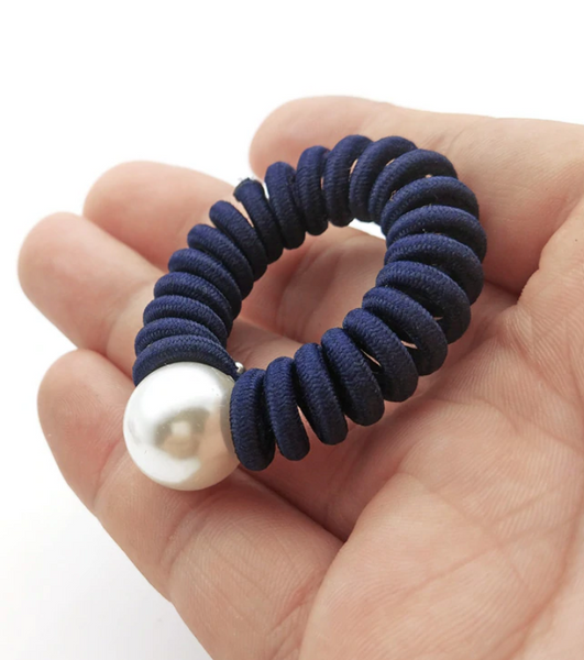 Pearl TeleBandz Hair Ties