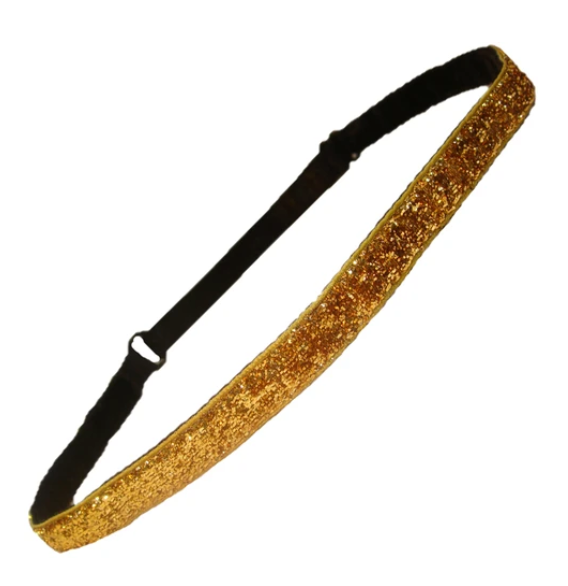Super Duper Skinny Gold Sparkle Headband