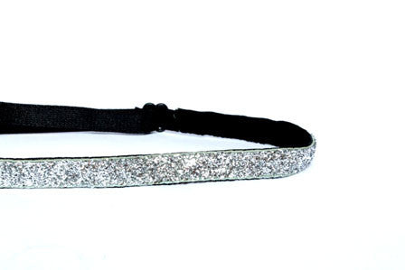 Super Duper Skinny Silver Sparkle Headband