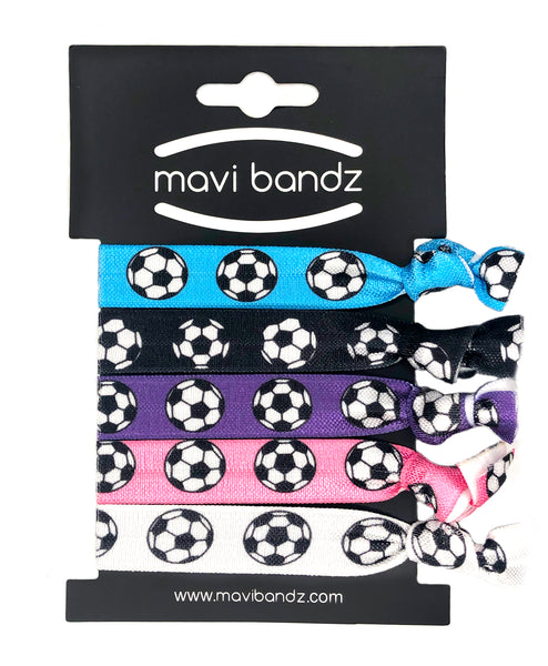 Soccer Hair Ties