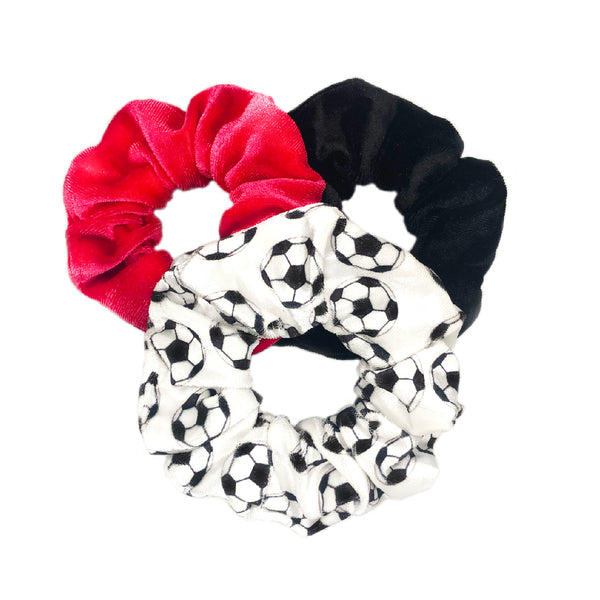 Soccer Scrunchies