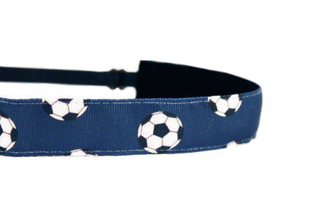 Navy Blue Soccer Headband