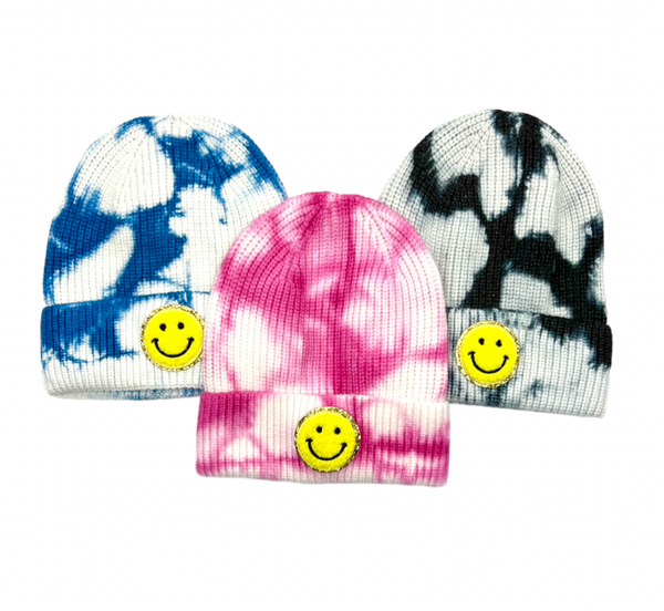 Varsity Smiley Beanies