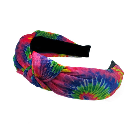 Tie Dye Knot Headbands